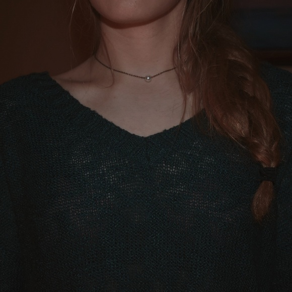 Forrest green cozy sweater - Picture 1 of 3